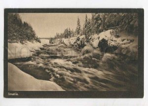 3061558 FINLAND Imatra Vintage real posted PC 1915 year