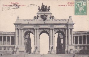 Belgium Brussels Arcades du Cinquicentenaire 1913