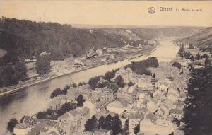 Belgium Dinant La Meuse en aval 1923