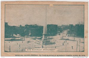 The McKinley Monument, Buffalo, New York, PU-1910