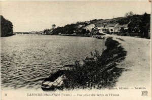 CPA LAROCHE-MIGENNES - Vue prise des Bords de l'YONNE (658748)