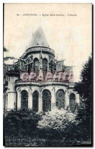 Old Postcard Compiegne Saint Anthony Church