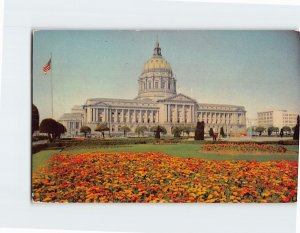 Postcard City Hall, San Francisco, California