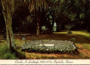 Hawaii Maui Kipahula Charles A Lindbergh Grave