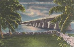 Florida Pigeon Key Overseas Highway Bridge At Pigeon Key