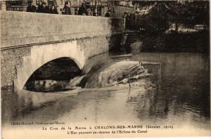 CPA La Crue de la Marne a CHALONS-sur-MARNE (Janvier 1910) - L'Eau (742631)