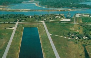 USA View From The Observation Tower San Jacinto Monument Houston Postcard 07.71