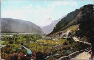 Russia Caucasus The Redant Valley Vintage Postcard C214