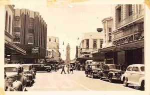 Fort Street Honolulu Hawaii 1940s Real Photo RPPC postcard