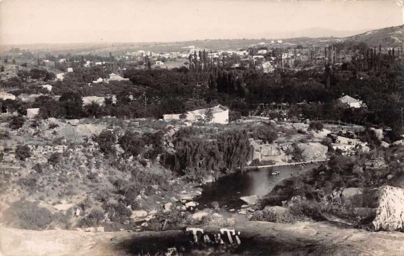 Takti Argentina Birds Eye View Real Photo Antique Postcard J66497