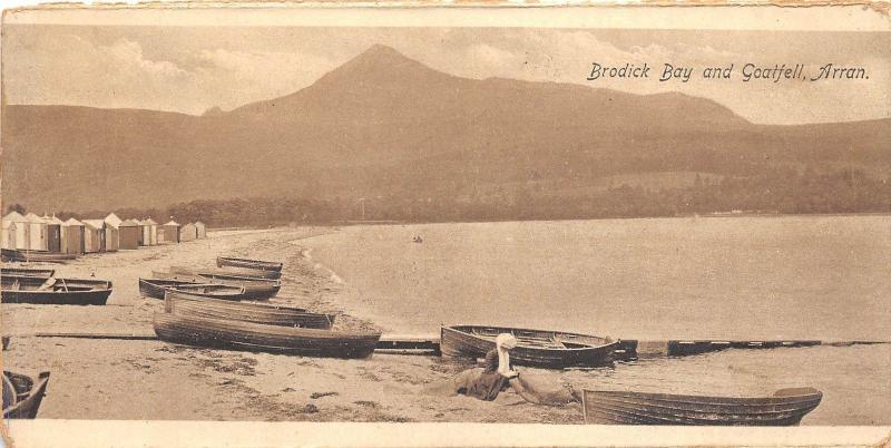 BR40526 Brodick bay and goatfell arran    Scotland