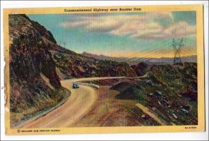 NV - Transcontinental Highway near Boulder Dam