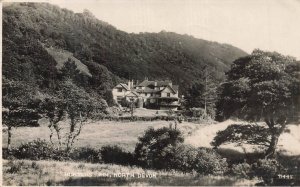 Hunters Inn North Devon RPPC Postcard King George V Stamp 1920s England