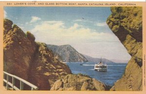 America Postcard - Lover's Cove - Santa Catalina Island - California U1360