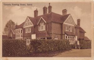 ASCOT BERKSHIRE UK VICTORIA NURSING HOME PHOTO POSTCARD