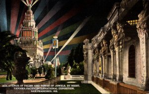 California San Francisco Panama-Pacific International Expo 1915 Tower Of Jewe...