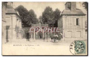 Beauvais Old Postcard The prefecture