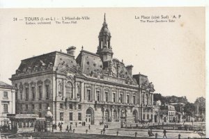 France Postcard - Tours -  L'Hotel-De-Ville (Town Hall) - Ref TZ4578