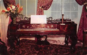 Piano used by Stephen Collins Foster My old Kentucky home Bardstown Kentucky  