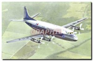 Old Postcard Jet Aviation Air France Vickers Discount