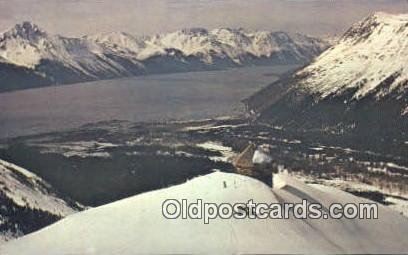 MT Alyeska, AK USA Ski, Skiing Unused 