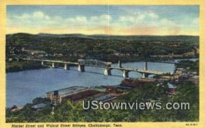 Market Street and Walnut Street Bridge  - Chattanooga, Tennessee TN  