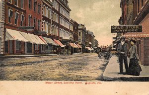 Walter Street, looking north Agusta, ME, USA Drug Store Unused 