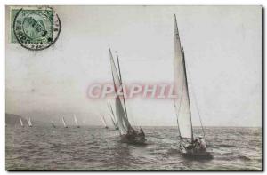 PHOTO CARD boat Sailboat Italy