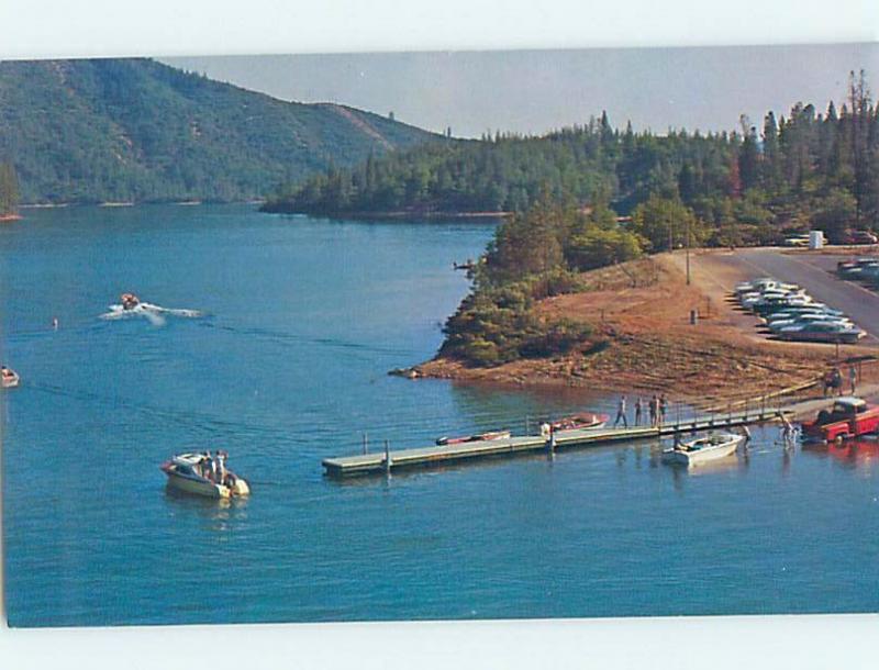 Unused Pre-1980 LAKE SCENE Whiskeytown Lake - Near Redding California CA F3077