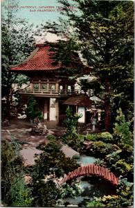 Gateway to Japanese Tea Garden San Francisco California Vintage Postcard P03