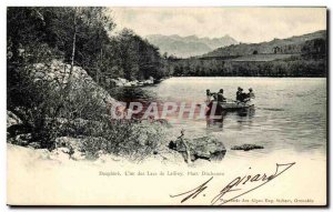Old Postcard Dauphine L & # 39Un Des Lacs De Laffrey