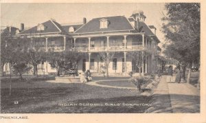 Phoenix Arizona Indian School Girls Dorm Vintage Postcard AA67252