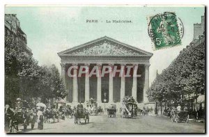 Old Postcard Paris La Madeleine