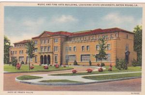 Louisiana Baton Rouge Music and Fine Arts Building Louisiana State University...