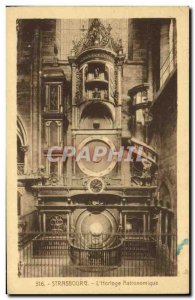 Old Postcard The Strasbourg Astronomical Clock