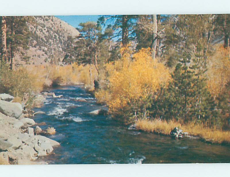 Pre-1980 RUSH CREEK Silver Lake at June by Mammoth Lakes CA AD3953