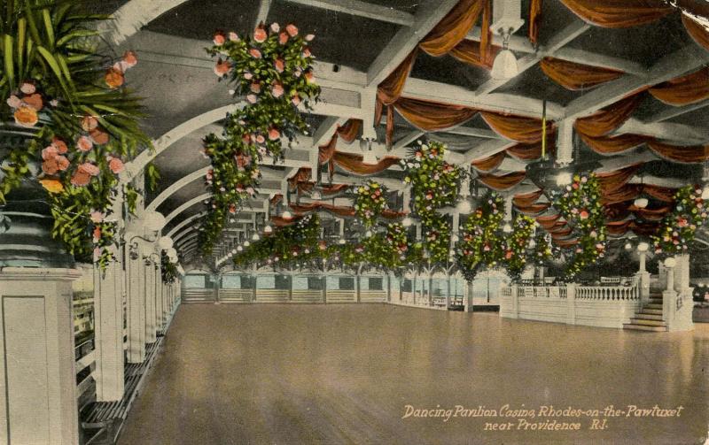 RI - Providence. Rhodes-on-the-Pawtuxet. Dancing Pavilion, Casino Interior