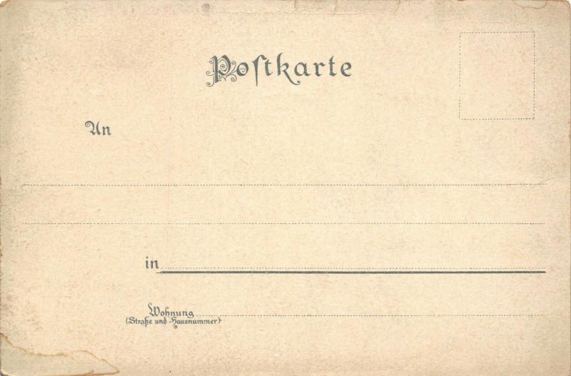 ROTTWEIL GERMANY-GRUSS aus OTTO BRATHWOHL PUBLISHED 1900s POSTCARD