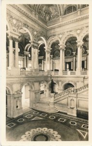 RPPC Main Stair Hall - Library of Congress - Washington, DC