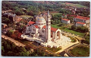 M-52370 Aerial View of the National Shrine of the Immaculate Conception Washi...