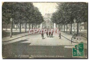 Postcard Old St Etienne National Weapons Factory