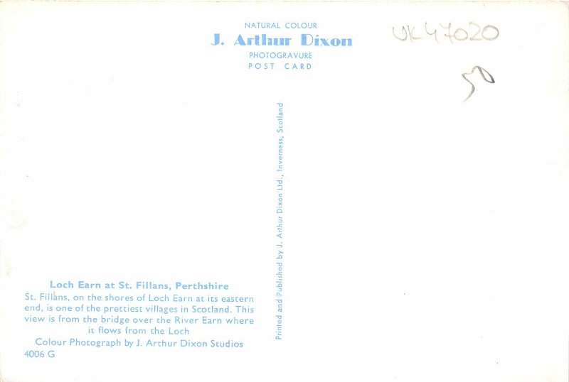 uk47020 loch earn at st fillans perthshire scotland uk