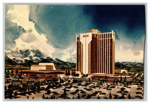 MGM Grand Hotel Reno Nevada Vintage Postcard Continental View Card 