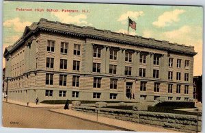 Postcard SCHOOL SCENE Paterson New Jersey NJ AN2724