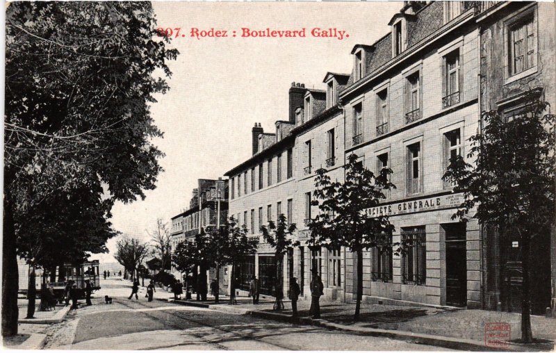 CPA RODEZ - Boulevard Gally (113301)