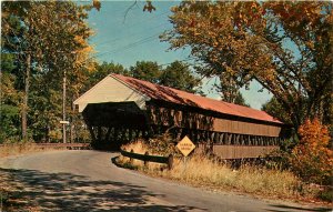 Girard Pennsylvania Covered Bridge PA Postcard