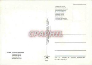 'Postcard Modern Valls d''Andorra Cascada Xucla'