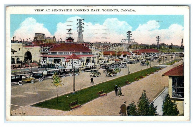 TORONTO, Ontario, Canada ~ SUNNYSIDE AMUSEMENT PARK 1932 Postcard