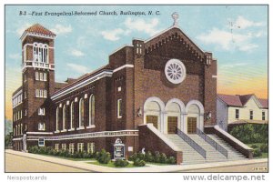 BURLINGTON , North Carolina , 30-40s ; First Evangelical-Reformed Church