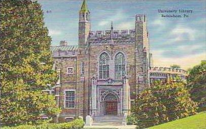 Pennsylvania Bethlehem University Library